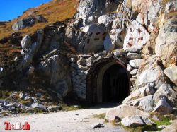 Tunnel zwischen Tälli und Märjela zur Gletscherstube Mountainbike