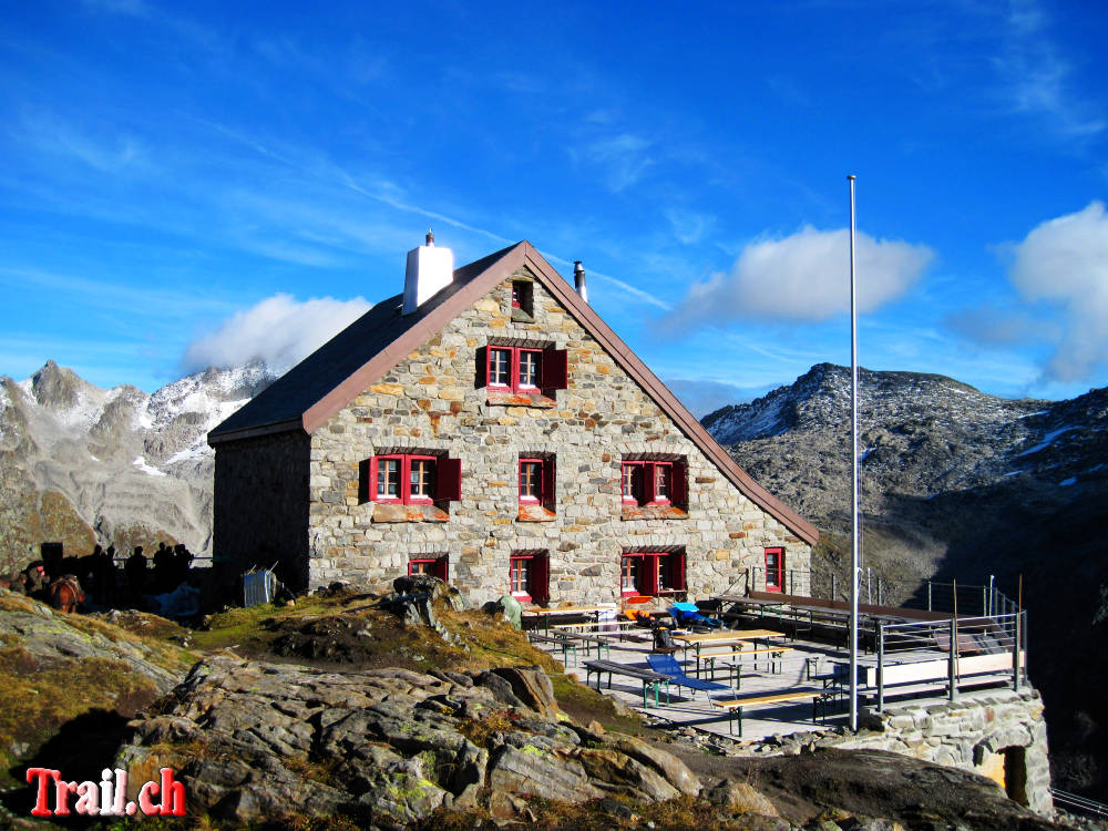 Rotondohütte SAC im Witenwasserental