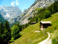 M�rren Richtung Gimmelwald