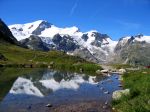 Sustenpass mit den Berner Alpen