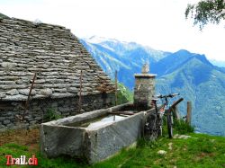 Alpe di Bietri - Wasser Brunnen
