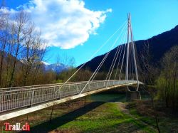 Ticino Hängebrücke Bellinzona Claro