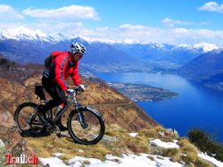 Der Aufstieg ist geschafft. Ich bin oben beim höchsten Punkt vom Aufstieg auf der Alp di Naccio.