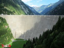 Lago del Sambuco Staumauer