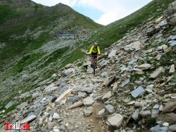 Naretpass Abfahrt