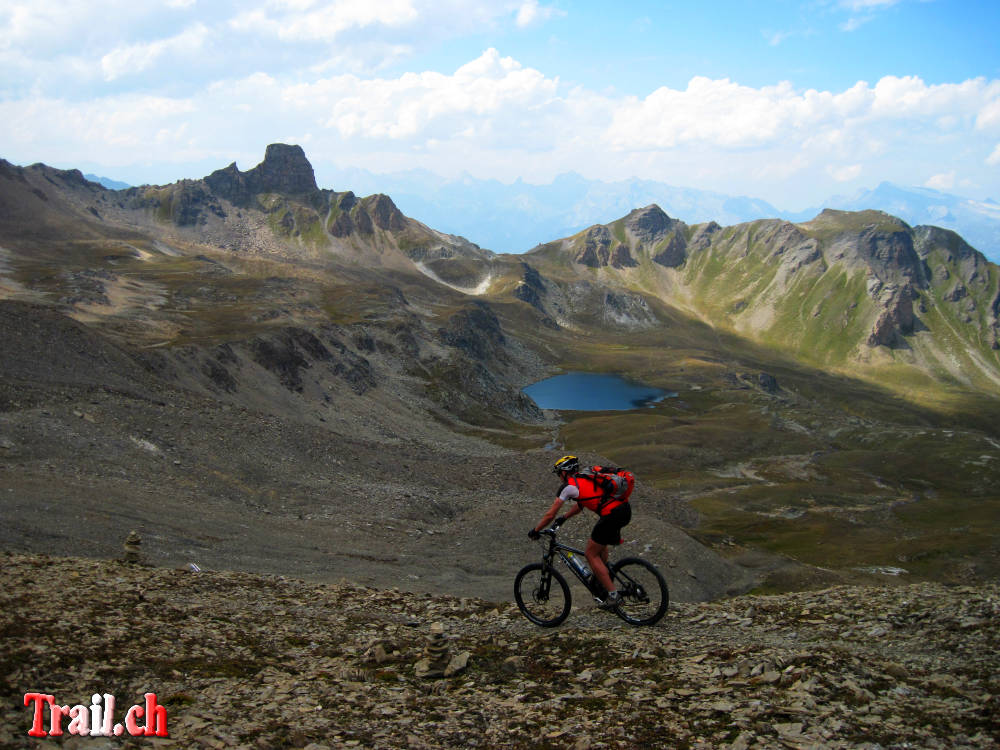Abfahrt vom Col de Louche