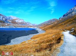 Daubensee kurz unterhalb vom Gemmipass der Daubensee