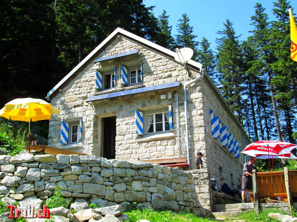 Treschhütte SAC im Fellital Sektion am Albis