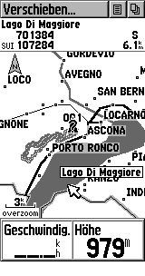 Landkarte Lago Maggiore Locarno Ascona