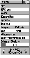 Einstellung System GPS WAAS Sprache Höhenmesser garmin-etrex-vista 11.gif (3kb)