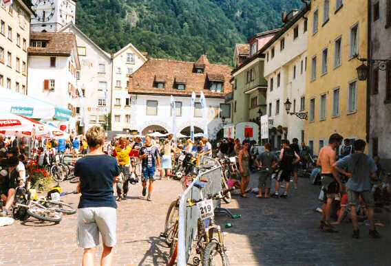 Am Ziel in Chur