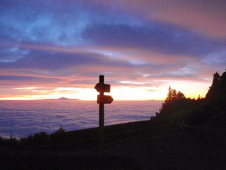Sonnenaufgang auf dem Reventon