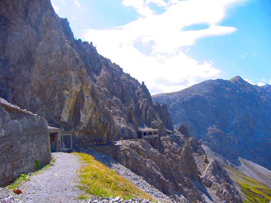 Felsengalerie beim Strelapass 